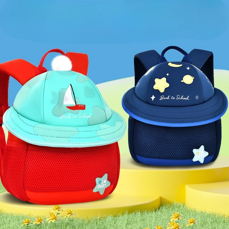 Mochilas de guardería para niños y niñas, bonitas bolsas con forma de seta, materiales de buceo, mochilas para niños, mochilas para niñas, minibolsas - imagen 3