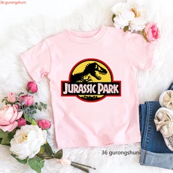 Camiseta Jurassic World Dominion para niño – Diseño dinosaurio manga corta