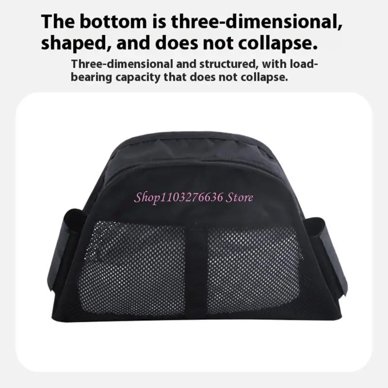 R6FD Bolsa porta pañales colgante impermeable para cochecito - imagen 2