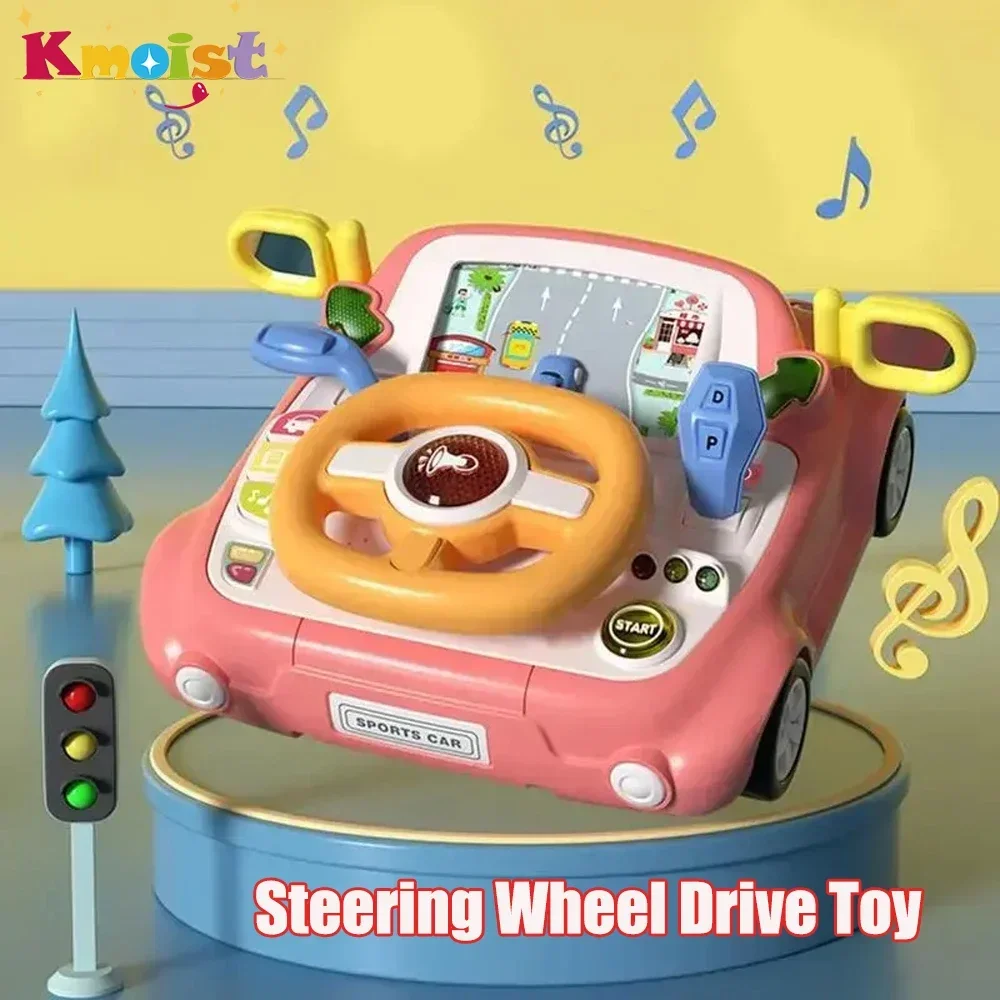 Coche de carreras interactivo con música para niños
