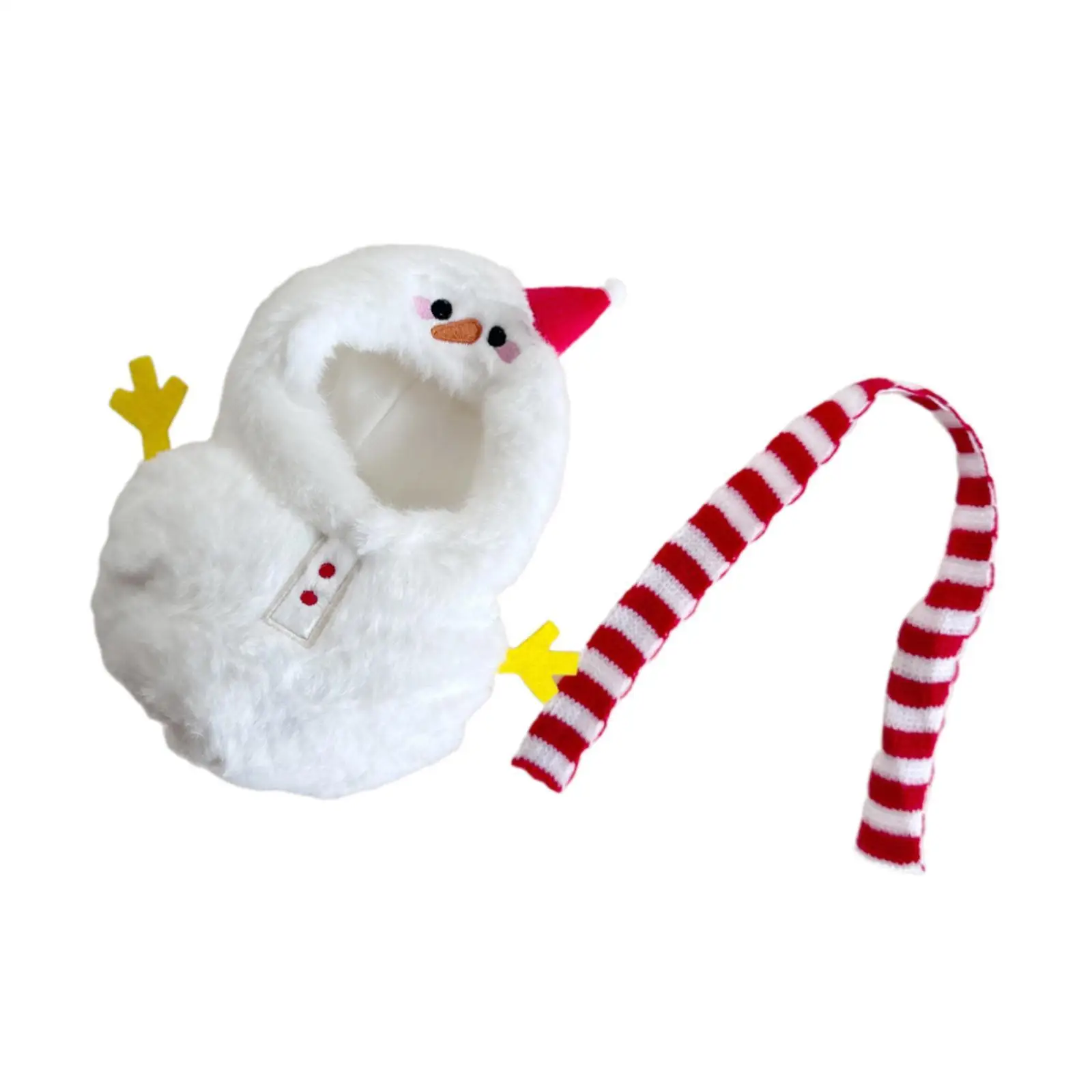 Doll Clothes Romper Dress up Adorable for Kids Birthday Gift Decoration Stylish Snowman Costume Doll Outifits for 17cm Doll