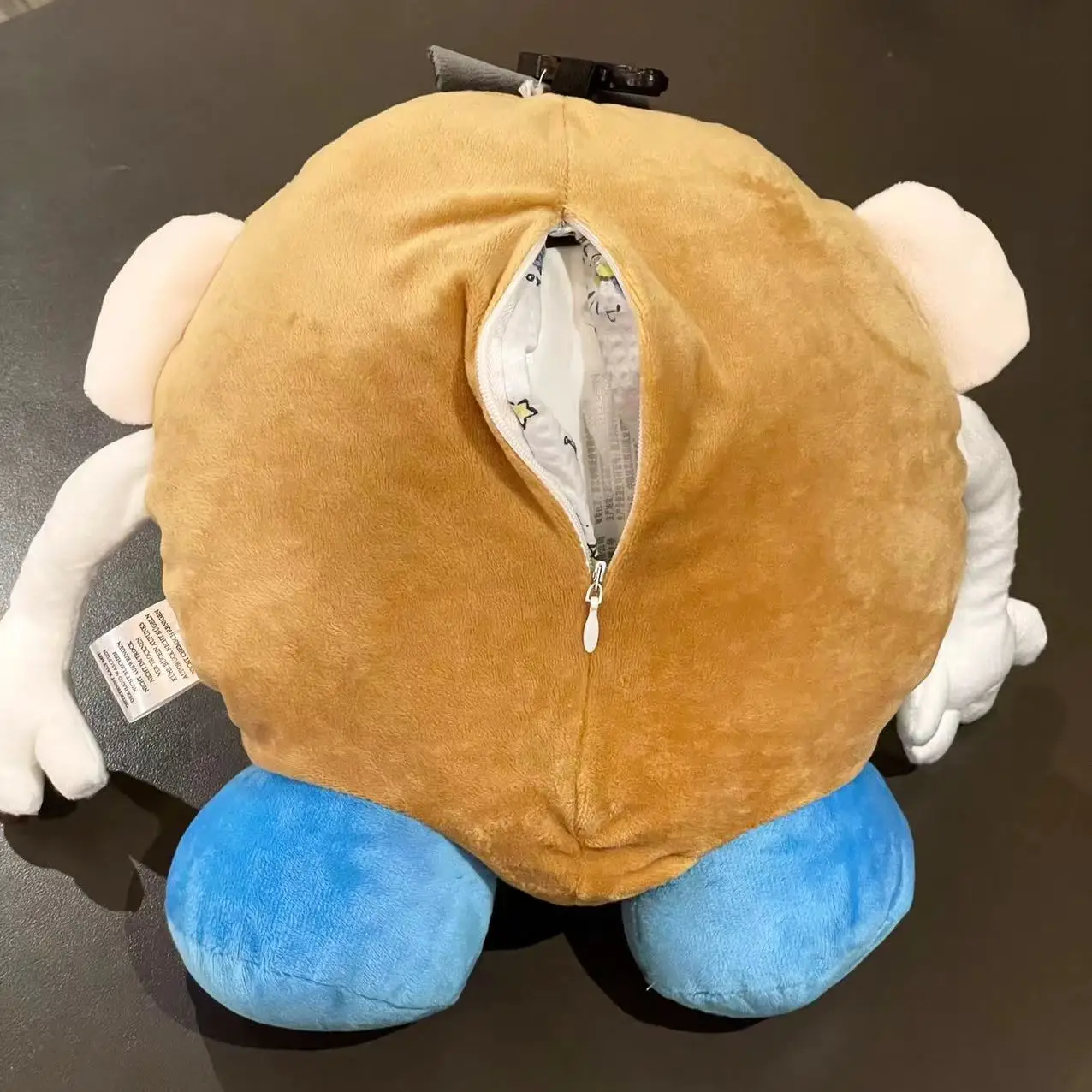 Funda de tejido de cabeza de patata Mr para asiento trasero de coche, bolsa colgante de Anime, caja de soporte de felpa, decoración del hogar - imagen 3