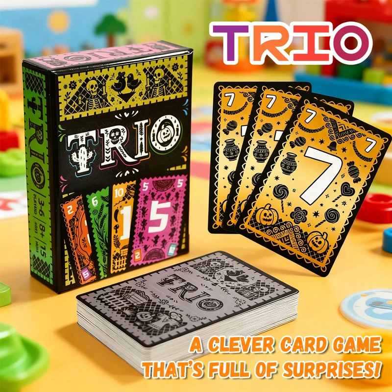 TRIO Juego de mesa y cartas de estrategia familiar - imagen 3