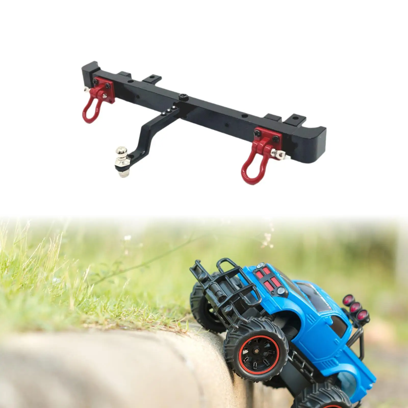 1:12 RC Rear Guard Component for MN82 LC79, Easy Installation Accessory