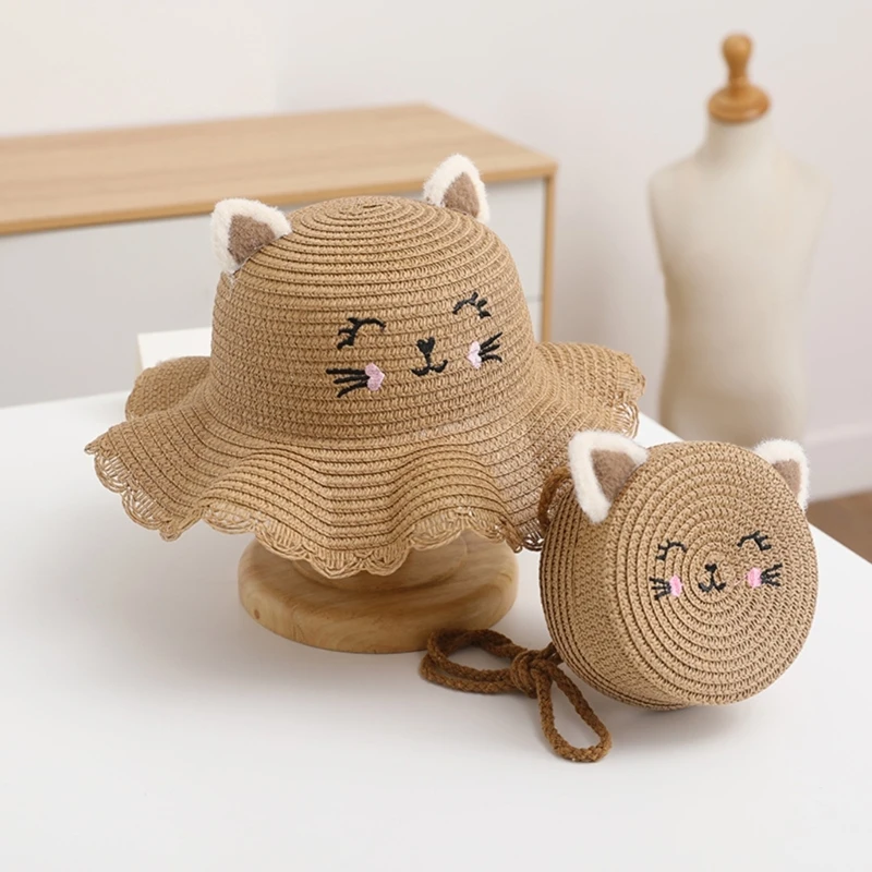 khaki hat bag