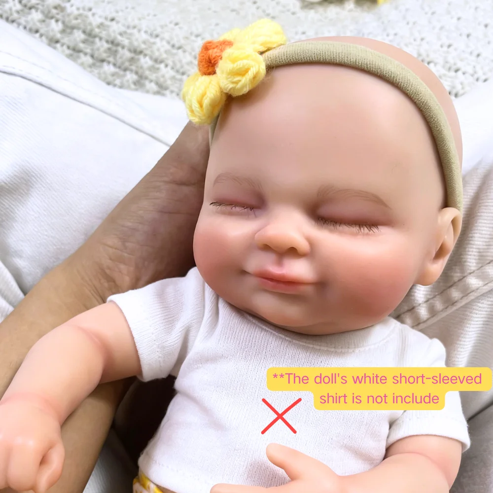 Muñeca reborn de silicona Chubby Hayley Mini – Regalo niña - imagen 3