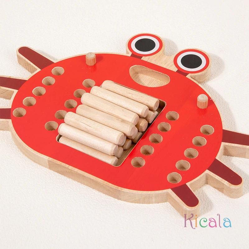 Tablero de clavijas Montessori para matemáticas, juguete educativo - imagen 3