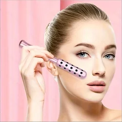 Germanlum Varita de belleza Rodillo de cuarzo facial no electrico