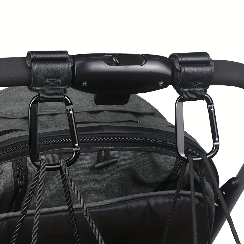 Gancho universal para cochecito con clip resistente para pañales - imagen 3