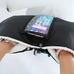 Manguitos de lana para cochecito – Guantes cálidos de invierno