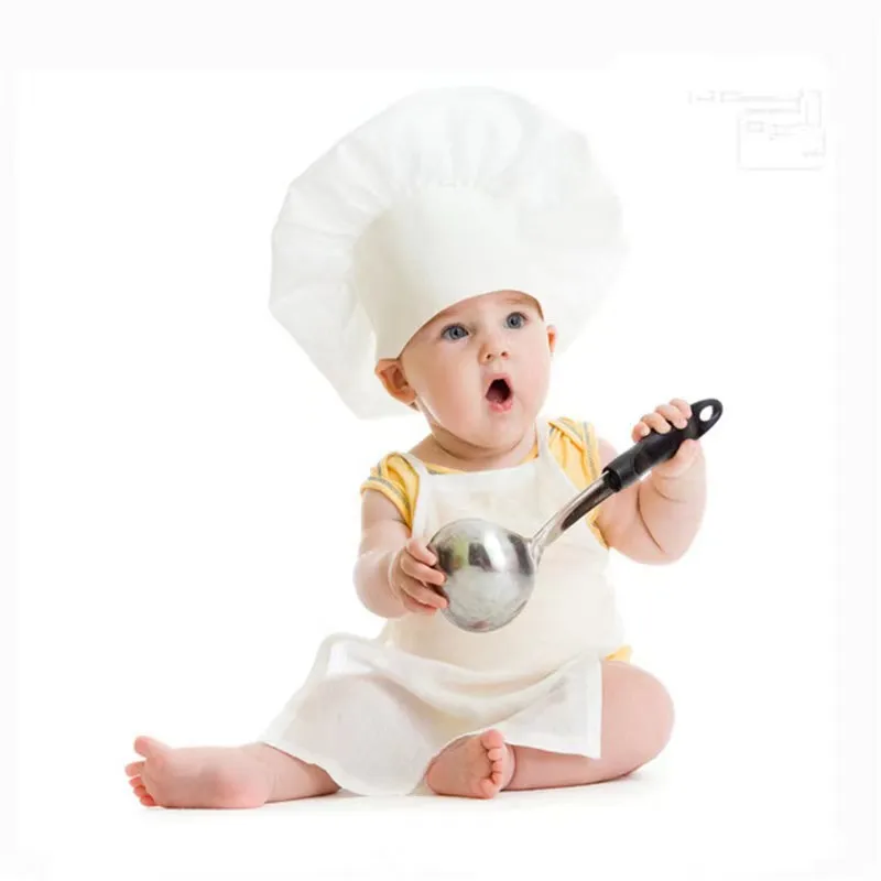 Set de fotografía infantil pequeño chef