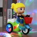 three wheels girl