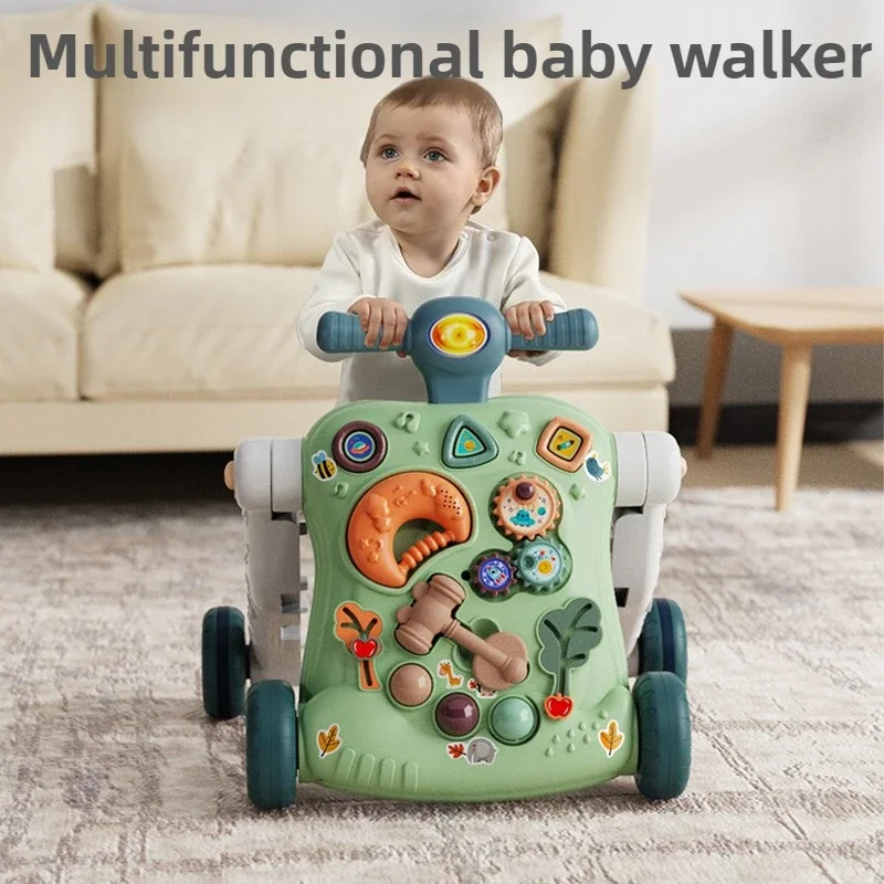Andador infantil multifuncional – Plegable con música y luces LED - imagen 2