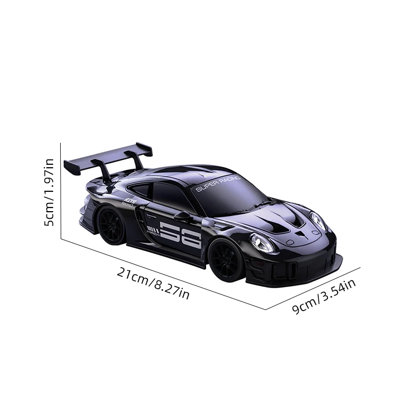 Coches de Control remoto 4WD RC, Radio 2,4G, carreras de deriva de alta velocidad, camión de alta velocidad, vehículo RTR, juguete para regalo para niños - imagen 5
