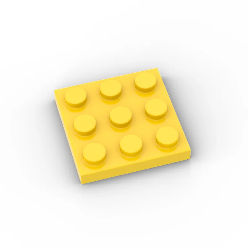 80 Uds 11212 placa 3x3 piezas de ladrillo compatibles con MOC accesorios de bloques de construcción ensamblar partículas de cambio reemplazables juguete para niños DIY - imagen 3