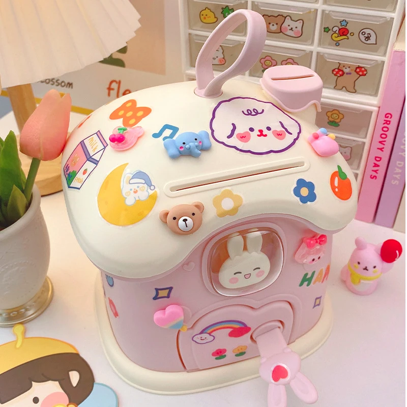 Hucha creativa DIY para niños – Regalo de Navidad para niña