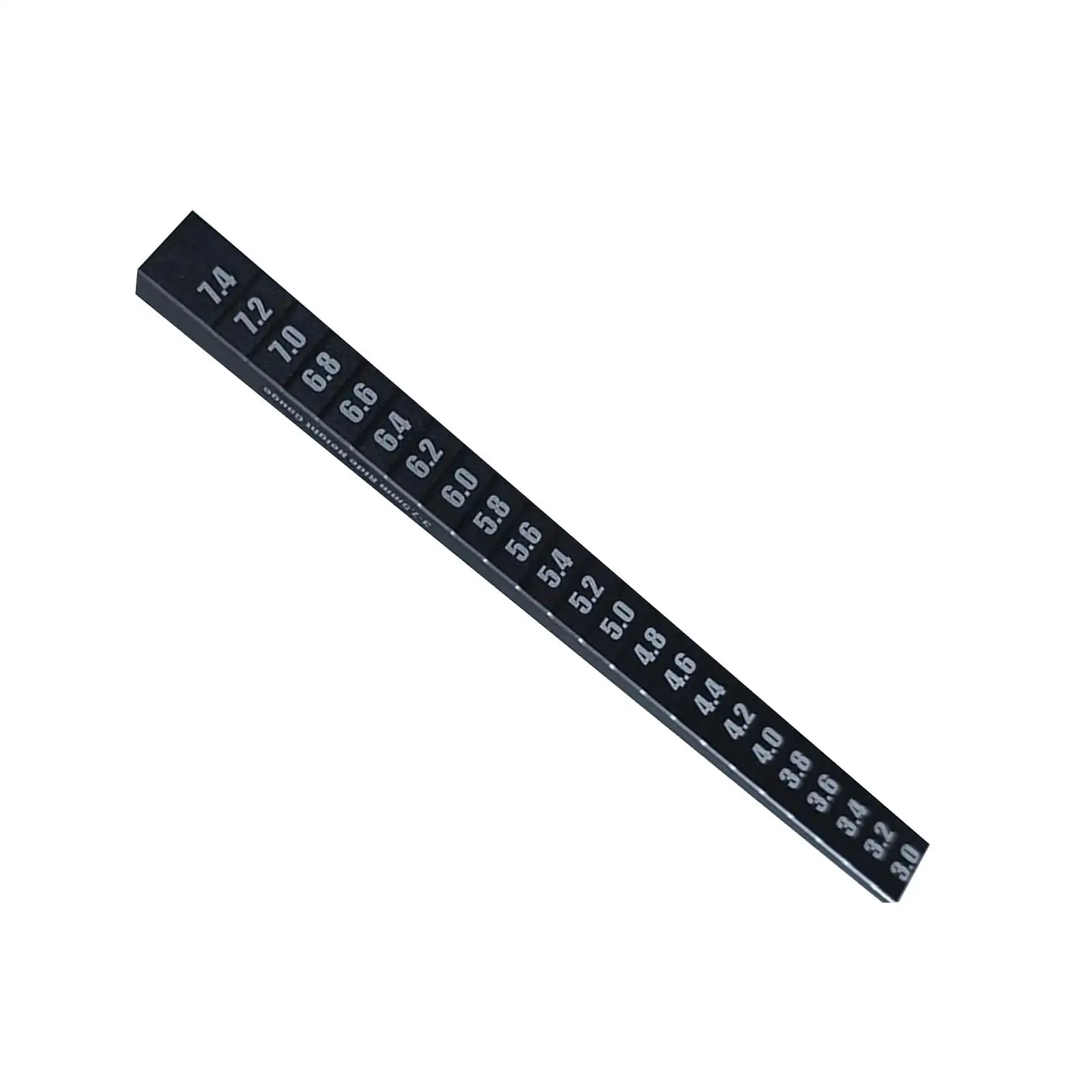 RC Car Ride Height Gauge Metal Precise Measurement RC Height Ruler for 1/10