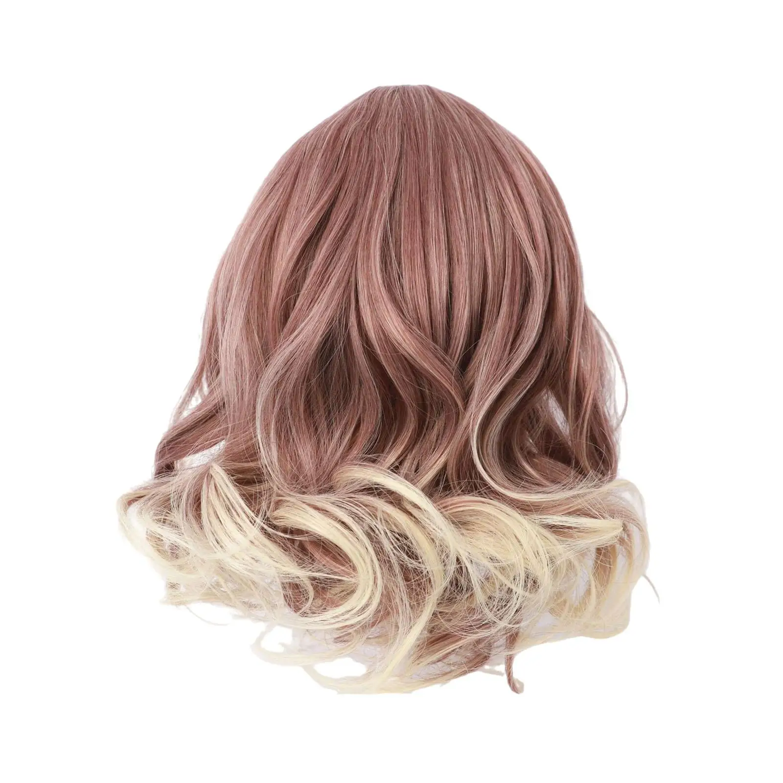 20cm BJD Doll Wig Long Hair for Doll Making Heat Resistance Fiber Hair Extension Accessories Art Supplies Girl Birthday Gift