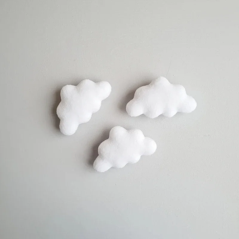 Globo nube fieltro para fotografía recién nacido – Regalo ducha - imagen 5