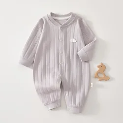 Somenie-mono de algodón para bebé con alas bordadas - regalo perfecto