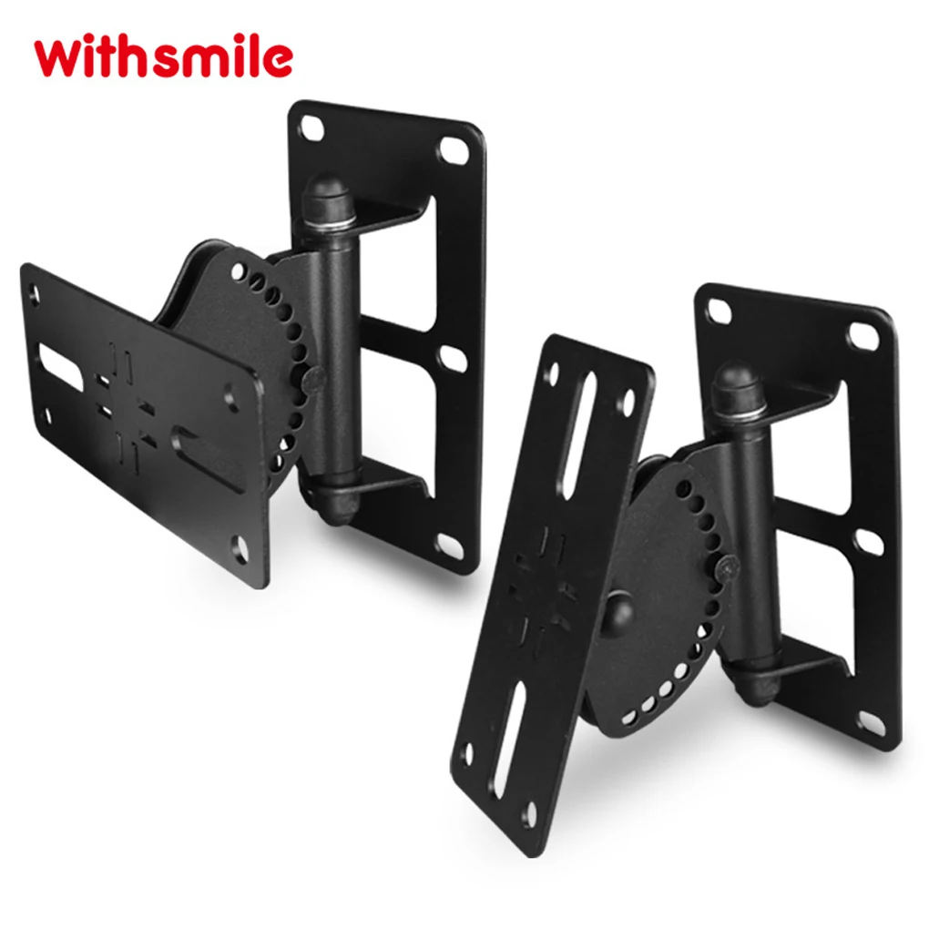 Soporte Universal para altavoz de techo, montaje en pared, Base de altavoz, inclinación, rotación, soporte para altavoz montado en la pared