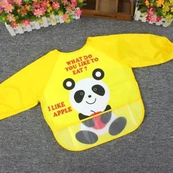 Delantal impermeable infantil de manga larga anti manchas