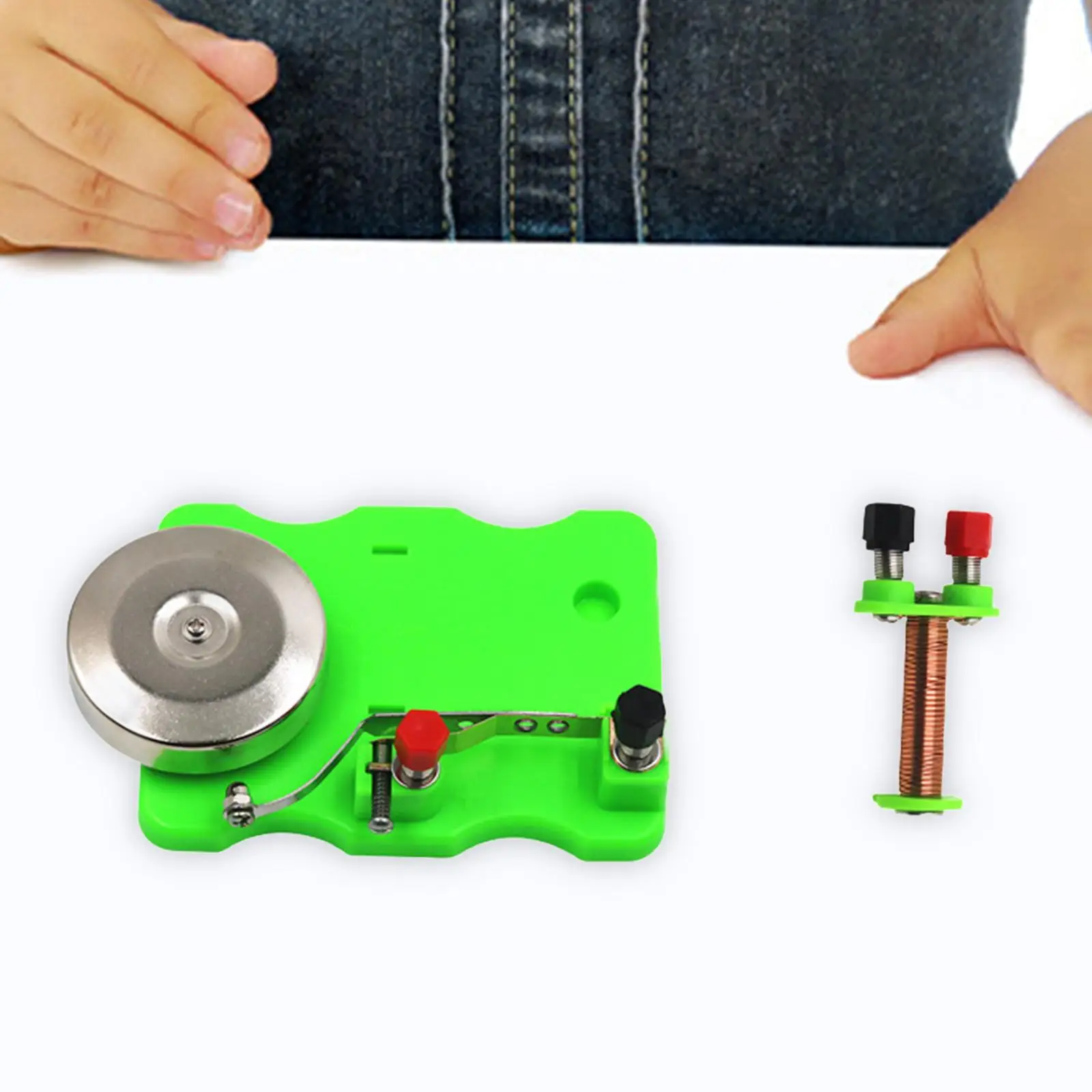 DIY Electric Bell Experiment Project Stem Early Learning Educational Toy Circuit Electricity Experiment for Birthday Gift