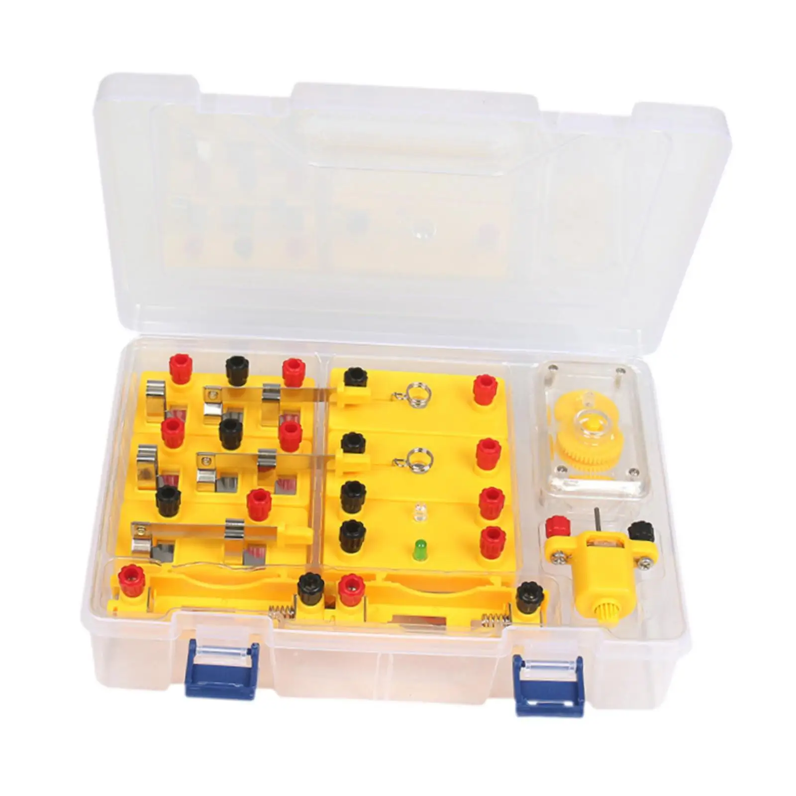 Electricity Experiment Kit Easy to Carry Building Circuits Science Project Kits Physics Teaching Aids for Children Students Kids
