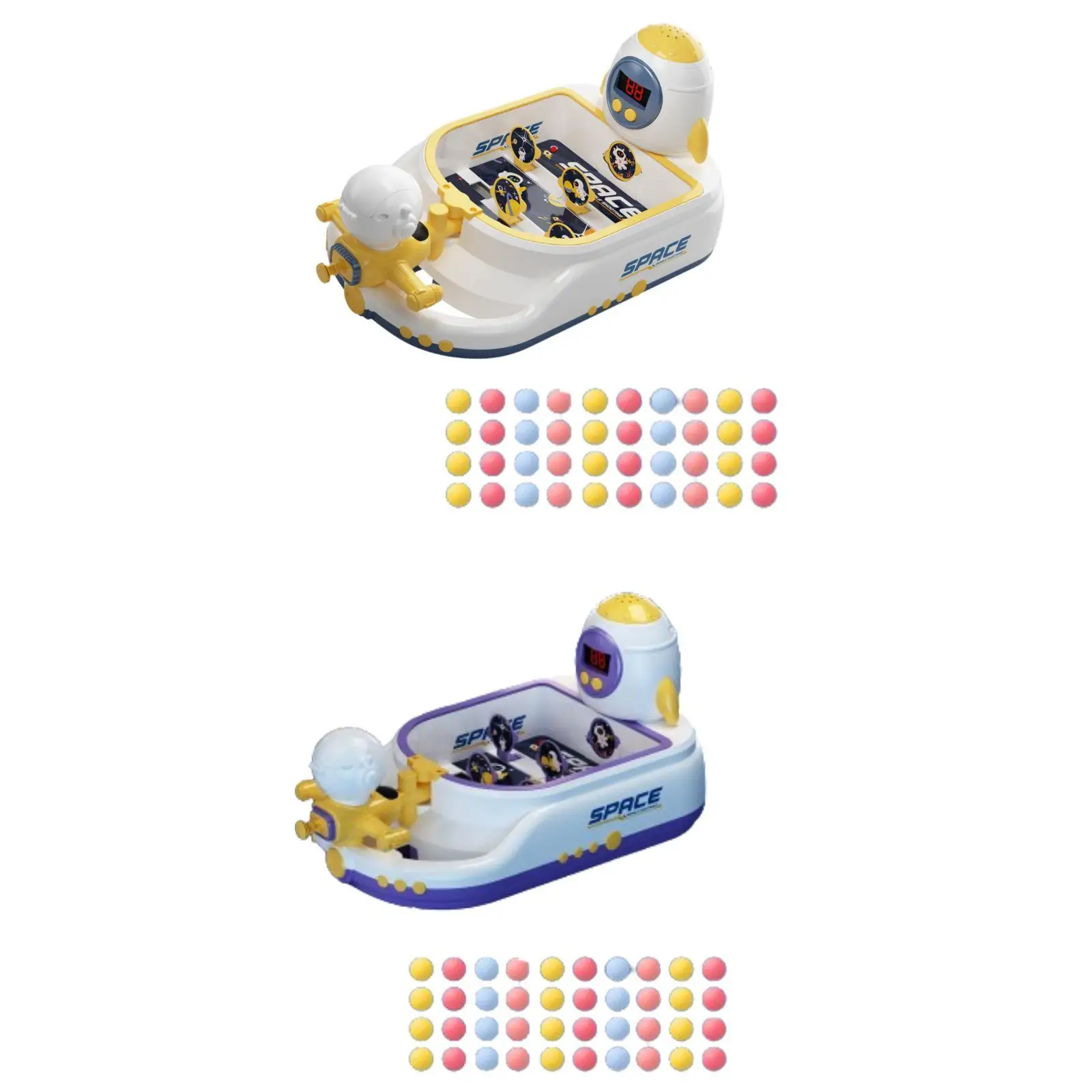 Children Pinball Machine Birthday Gifts Interactive Game Children Boys Girls