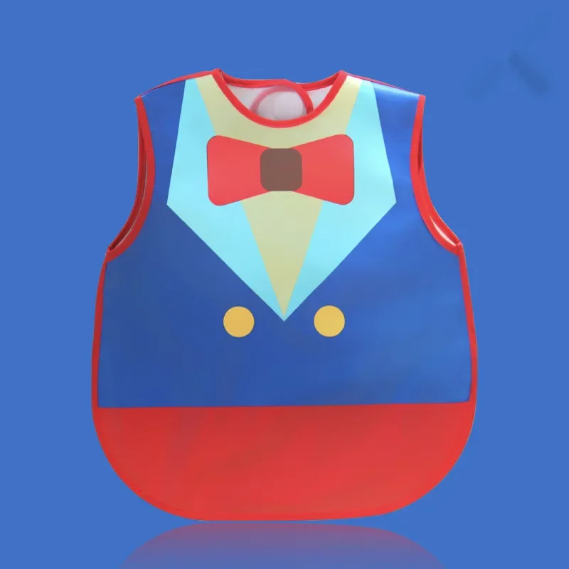 Baberos ajustables EVA impermeables para bebé, Bandana para niños, tela para eructar, vestido Formal, estilo, toalla para Saliva, bufanda, delantal, ropa - imagen 3