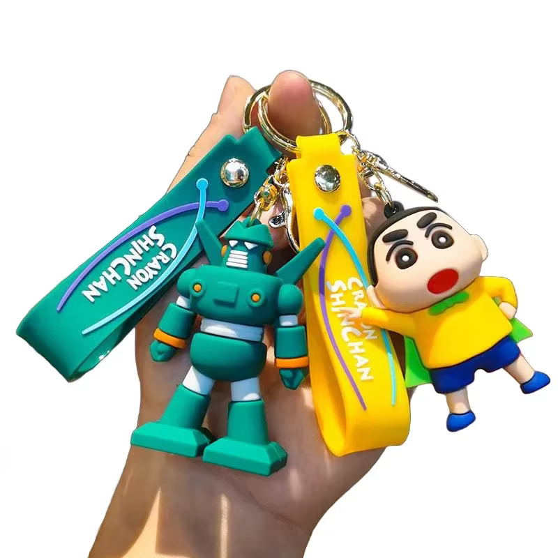 Llavero Shin-Chan acrílico kawaii para bolsos y llaves - imagen 3