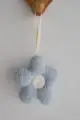 Blue Cream Flower
