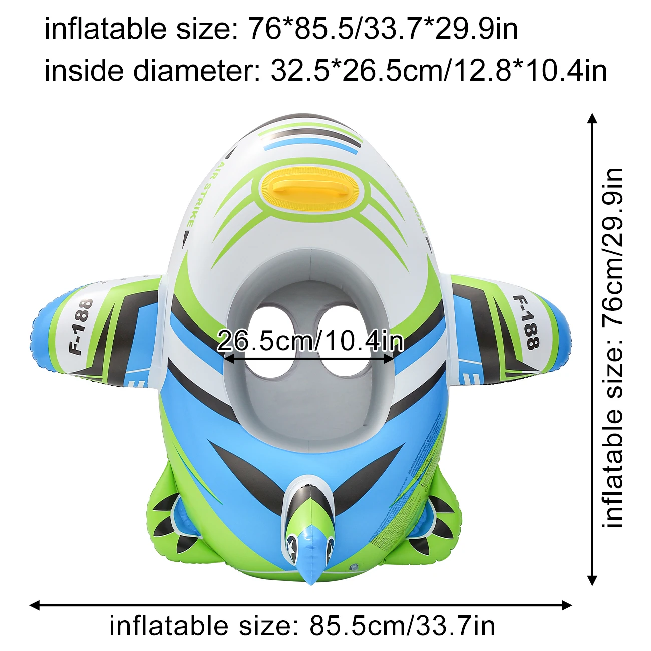 Flotador avioneta inflable para niños – Verano piscina sin complicaciones - imagen 4