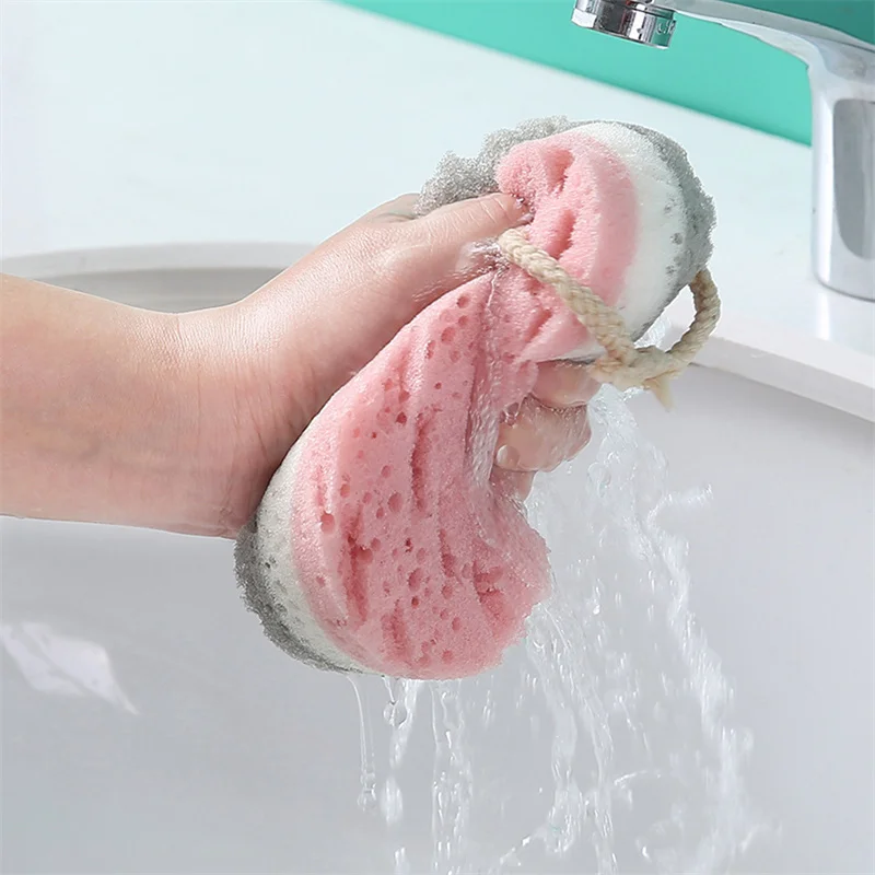 Esponja de baño infantil con masaje exfoliante suave para niños - imagen 4