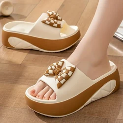 Zapatillas plataforma con lazo para niñas – Estilo verano 2025