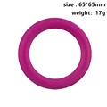 5pcs violet red