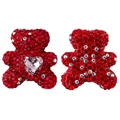 3pcs scarlet red