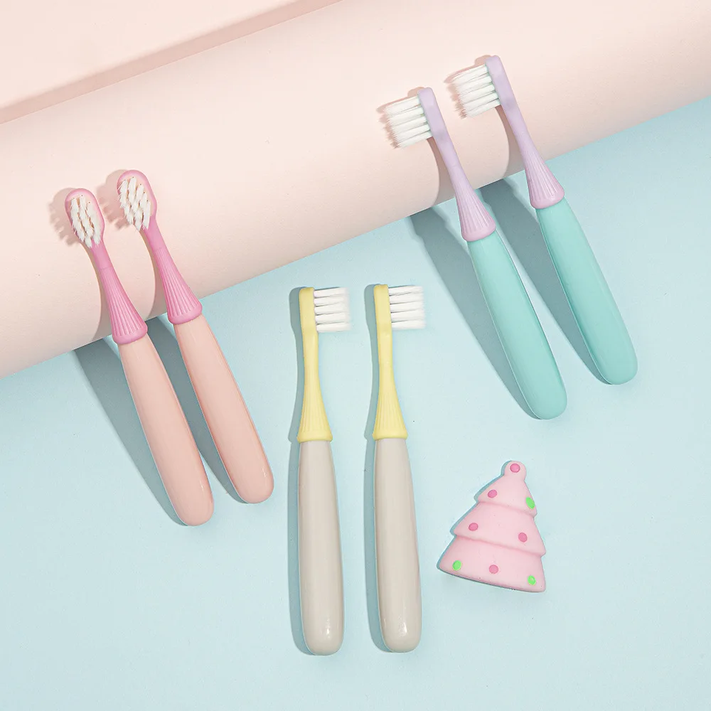 Cepillo dental infantil ecológico con cerdas suaves - imagen 2