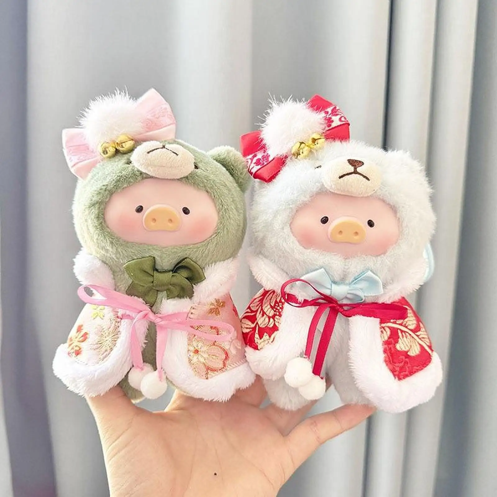 Plush Doll Ancient Style Shawl DIY Eye Catching Costume Set for 15cm Dolls