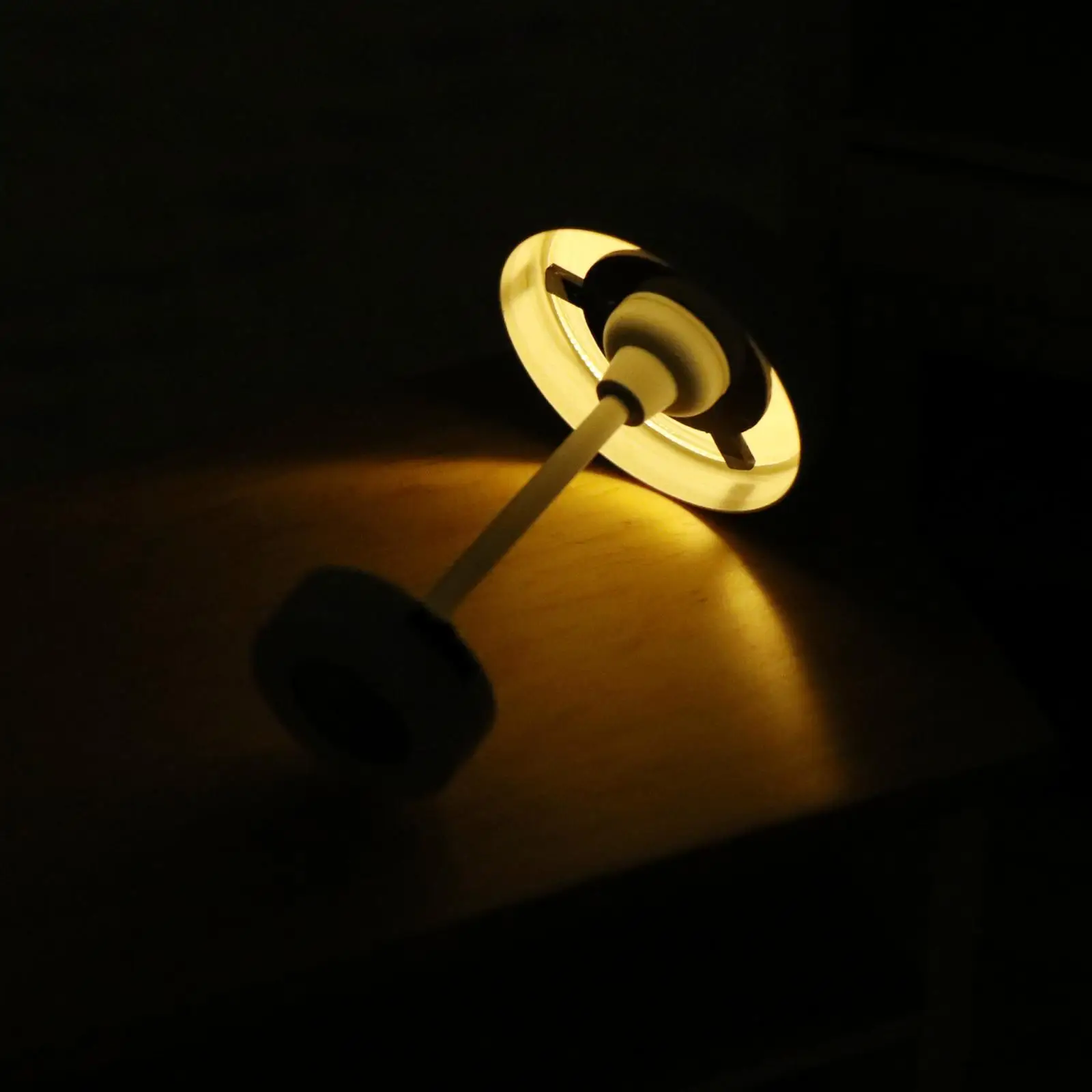 Lámpara de mesa en miniatura para casa de muñecas, comedor, sala de estar, regalos para niños, 1/12 - imagen 2