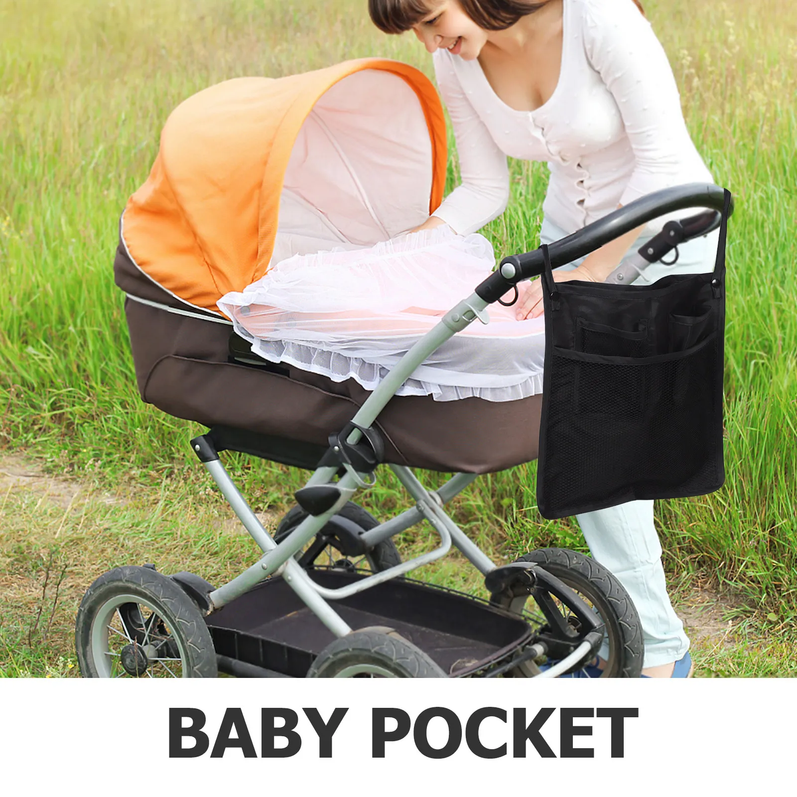 Organizador para carrito de bebé – Bolsa impermeable gran capacidad - imagen 5