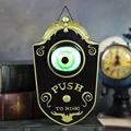 Black doorbell