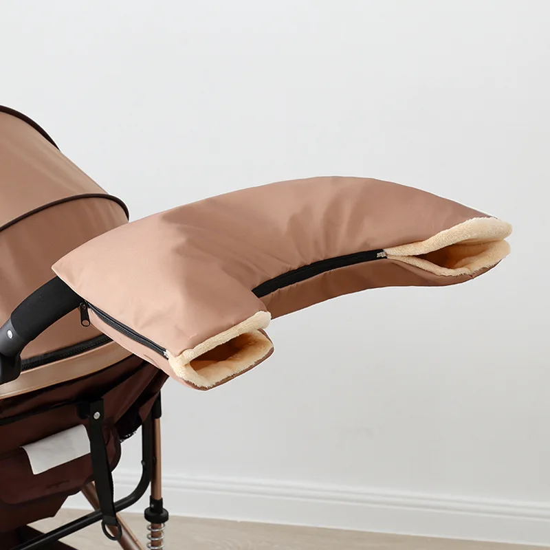 Manoplas universales para cochecito con forro polar a prueba de viento - imagen 5
