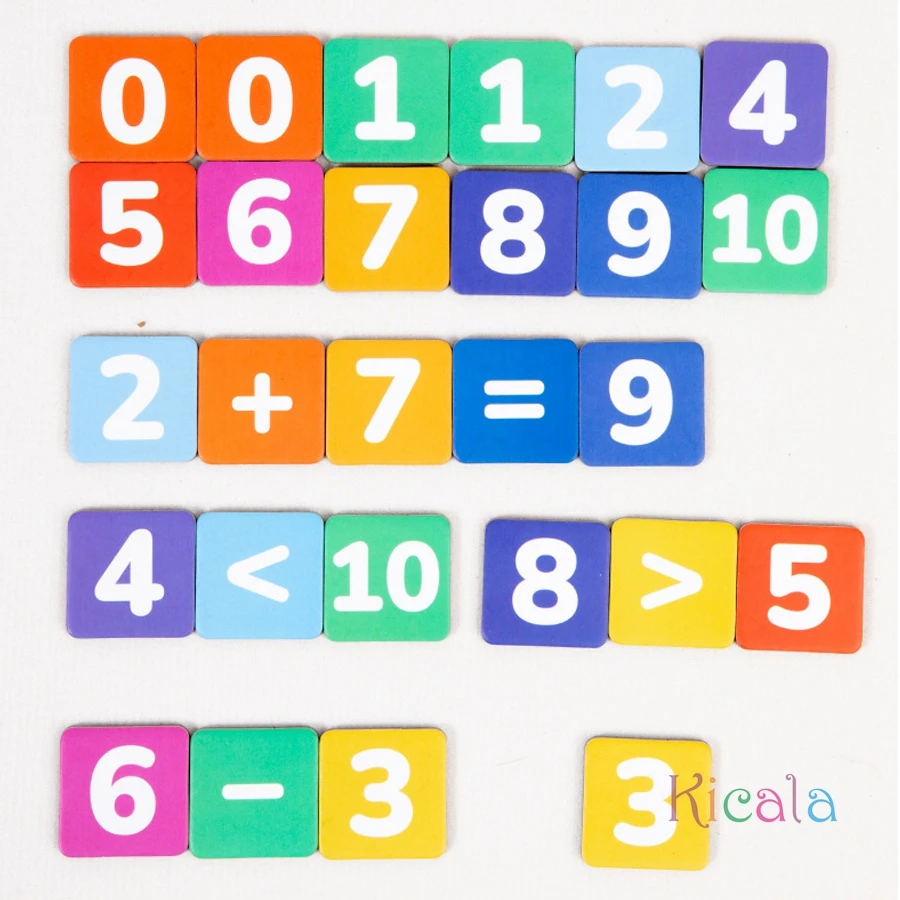 Alfabeto magnético para niños, juguetes preescolares inspirados en Montessori, operaciones con los dedos, juego de ortografía ABC, aprendizaje educativo temprano para niños pequeños - imagen 5