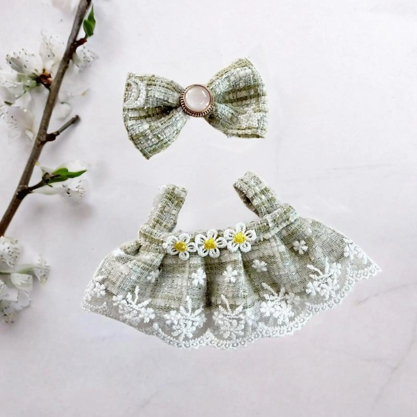 15cm 17cm Dolls Dress Soft Accessories Photo Props Fashion Miniature Clothing Dress up Pendant Doll Outfits Holiday Gift