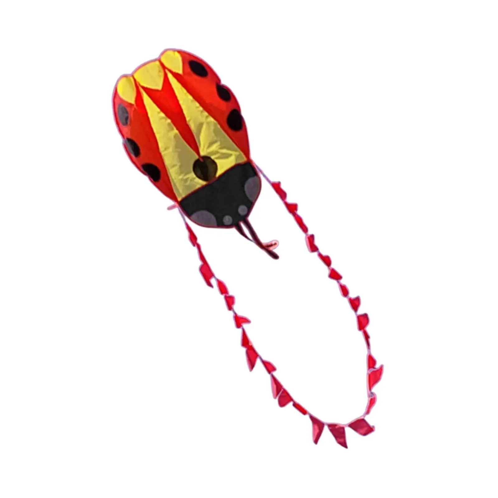 Kids Inflatable Kite Easy to Handle with 100M Line & Tail Portable Flying Toy for Yard Travel Playground Beach Park Adults
