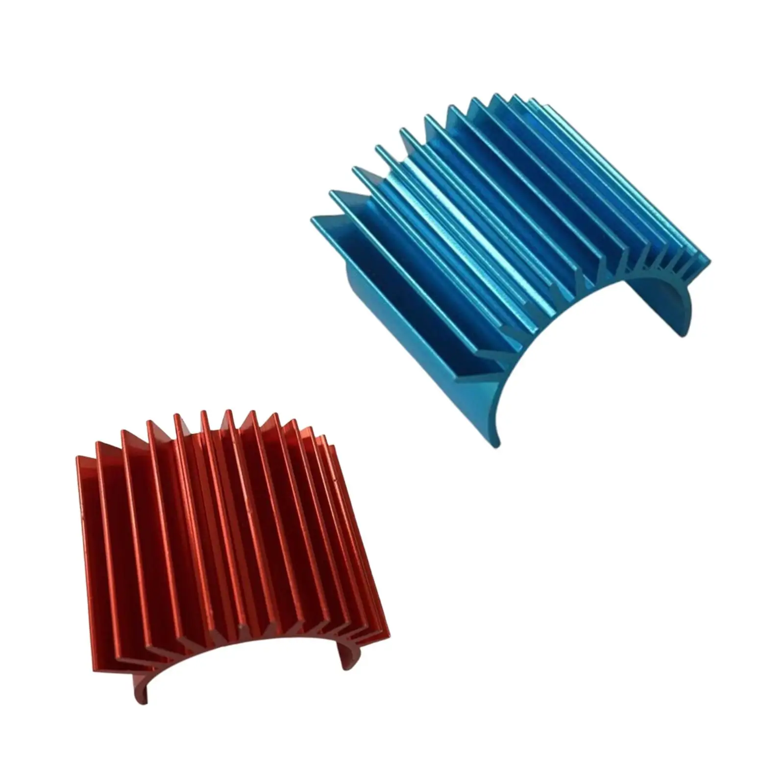 1/16 Scale RC Heatsink Electric Engine Motor Heatsink Easy to Install Spare Parts Cooling Heat Sink Fins for 16101 16102