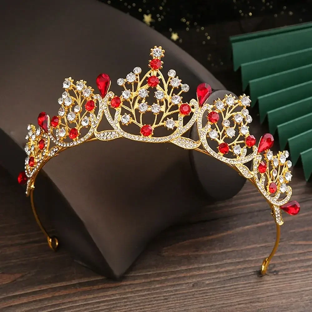 Tiara diadema de cristal para niña – Accesorios de pelo