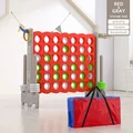 grey red with bag