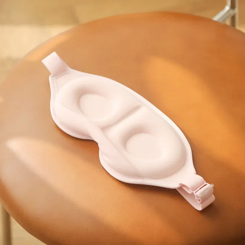 Mascarilla para ojos simplificada 3D para dormir y sombrilla, para aliviar la fatiga, transpirable, sin presión, para el almuerzo, cápsula espacial para dormir - imagen 5